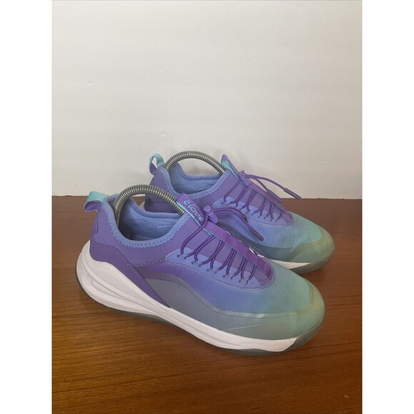 Clove Aeros Aurora Purple Teal Ombre Nursing Healthcare Shoes Womens Size 9 - Picture 2 of 8